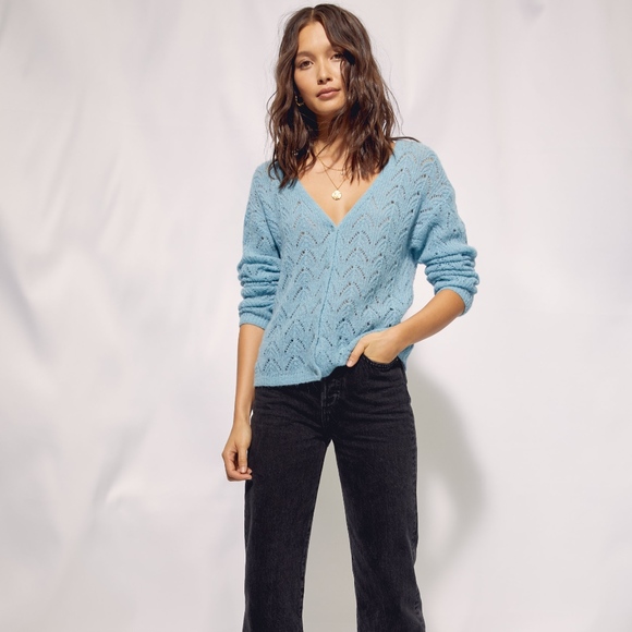 Aritzia Wilfred Front To Back Cardigan 